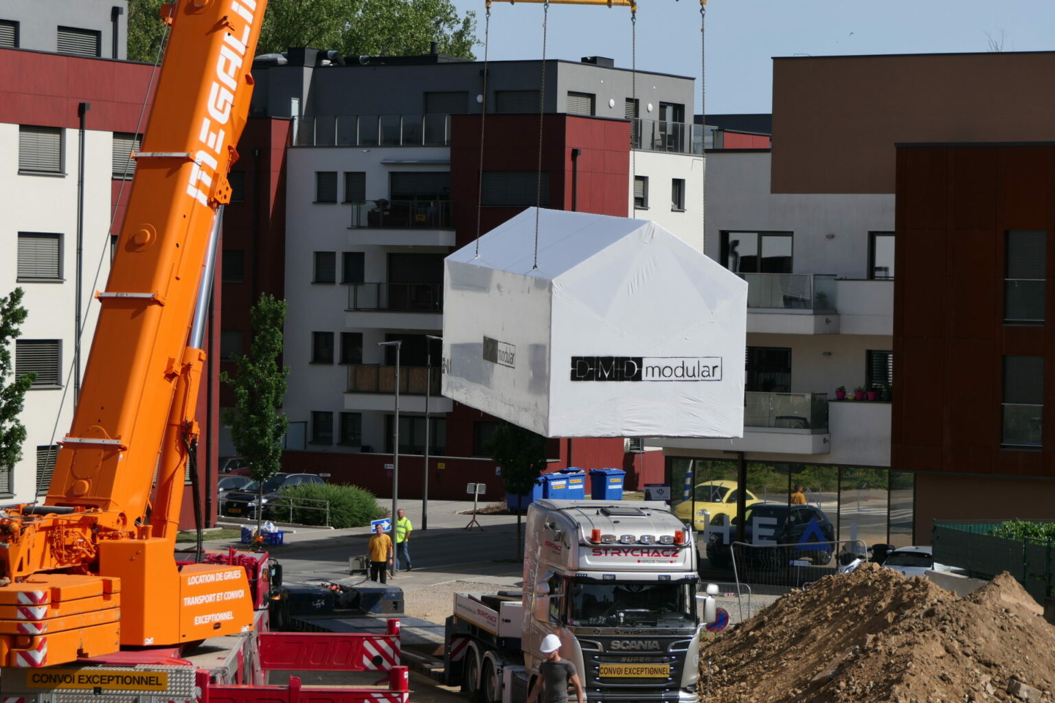 Pose des Tiny Houses